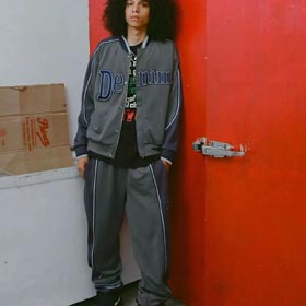 DENIM LAGRIMAS Moda chaqueta deportiva casual traje-1628  