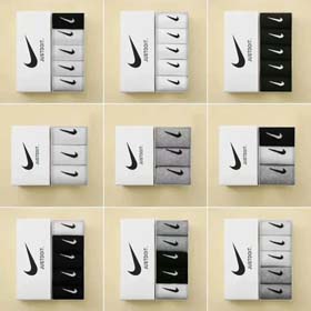 Nike verano delgado tubo medio calcetines largos puro algodón desodorante transpirable hombres y muj  