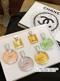 Chanel 4 + 2 perfume muestra set-3097  