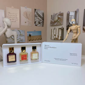 Kurjian Baccarat muestra de tres piezas perfume Set-3099  