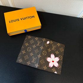 Louis Vuitton LV monograma portapasaporte-3543  
