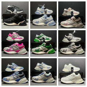 AMIRI Ma Runner pie redondo encaje-arriba zapatos casuales de alta-2994  