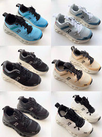 En cloudieap Q4 zapatos de carrera deslizables ligeros para niños-4093  