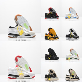 Jordan Air Jordan 4 RM zapatos de baloncesto retro para niños-4151  