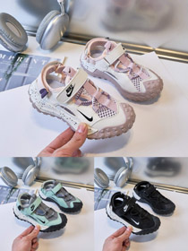 Nike zapatillas de niños con suela de neumático Velcro-4183  