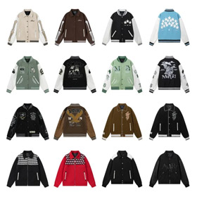 Chaqueta de béisbol en forma de águila Amiri-4805  