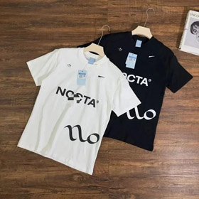 Nike Nocta nueva camiseta de manga corta con letras impresas-5069  