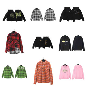 Palm Angels clásico sudadera con capucha camiseta-5087  