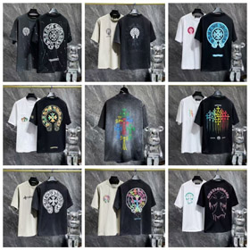 Chrome Hearts CH Nueva Colección Camiseta de manga corta Serie-5098  