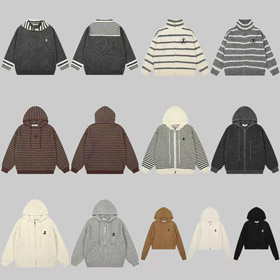 Rest & Recreation ganchillo con capucha cremallera de punto cardigan-5099  