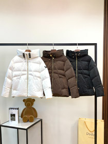 Prada nueva chaqueta corta con capucha-5355  