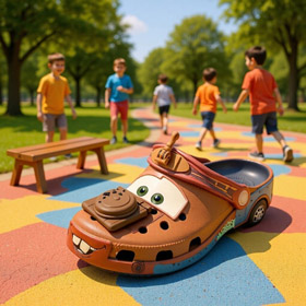 Crocs antideslizante padre-hijo obstrucciones de playa-5963  