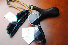 VANS retro clásico skateboard gradiente marco gafas de sol-5988  