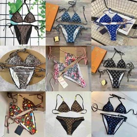 LV Louis Vuitton Gucci Chanel Fendi Dior Traje de baño conjunto Bikini (40 estilos) -1244
