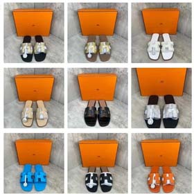 Hermes nuevo casual no cansante suela suave sandalias planas para mujeres-2332