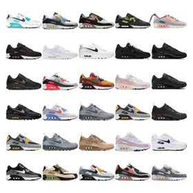 Nike AIR MAX90 zapatos de golf de entrenamiento deportivo para hombres y mujeres-2353