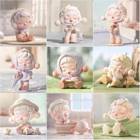  [En stock+] Versión de la Madre Tierra Temperatura Bubble Mart Serie Caja ciega Figuras Ornamentos   