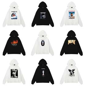 púrpura sudadera con capucha-2512