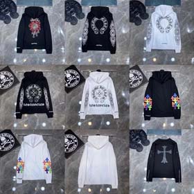 cromo corazones sudadera con capucha-2516