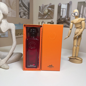 Hermès Sangriento Rubarbar & Flor de naranja dorada y fuente de naranja Eau de Toilette & Perfume de