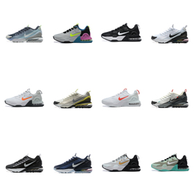 Nike amortiguador transpirable pareja zapatos de carrera casuales-2685