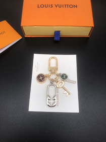 Louis Vuitton LV llave clásica, hebilla de seguridad, insignia llavero colgante-3538