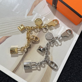 Hermes cerdo nariz bloqueo bolso colgando cadena-3566