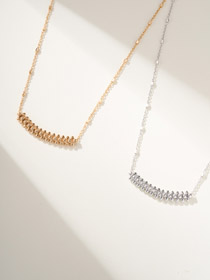 Collar sin diamantes remache Cartier-3598
