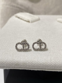 Dior clásico strass pendientes-3603