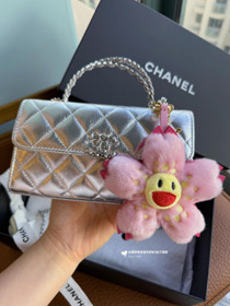 Louis Vuitton LV flor de cerezo bolso de flor ornamento-3619