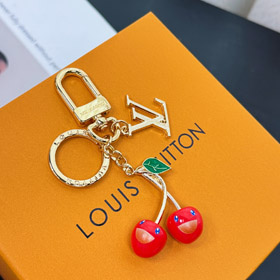 Louis Vuitton LV bolsa de cereza decoración llavero bolsa colgante-3620