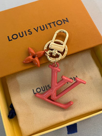 Louis Vuitton LV iniciales florales llavero-3636
