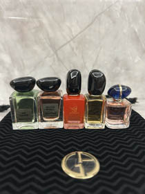 Armani perfume muestra conjunto de 5 con cordón bolsa-3268
