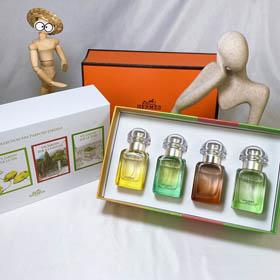 Hermès Jardín Agua de Parfum Muestra Set-3281 de 4 piezas
