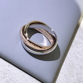 Cartier tres anillo de tres colores anillo-3785