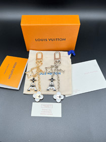 Louis Vuitton LV trébol de cuatro hojas y la Torre Eiffel bolso llavero-3840