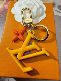 Louis Vuitton LV carta y logo bolso y llavero-3855