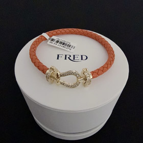 Feiden pulsera de hebilla de herradura de diamante de diamante completo-3998