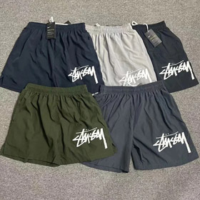 Nike Stussy Joint pantalones cortos deportivos de baloncesto impermeables de secado rápido-2895