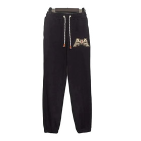 MONCLER GENIUS PALM ANGELS Pantalones de punto de lana con alas parches-2900