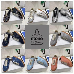Maison Margiela zapatos de cuero con encaje-2947