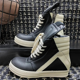 RICK OWENS/RO Simple High Top Estilo de vida zapatos casuales-2956